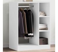 Vidaxl Garde-Robe Blanc 77x48x102 Cm Bois D'ingénierie Blanc