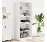 vidaXL Garde-robe Bois d'ingénierie 80x50x200 cm Blanc