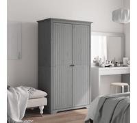 vidaXL Armoire BODO Gris 99x53,5x173 cm Pin massif