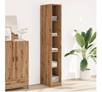 Vidaxl Garde-Robe Chêne Artisanal 30x50x200 Cm Bois D'ingénierie Marron