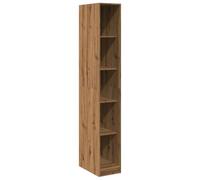 vidaXL Garde-Robe chêne Artisanal 30x50x200 cm Bois d'ingénierie, Armoire de Rangement, Organisateur de Garde-Robe, Armoire, Placard