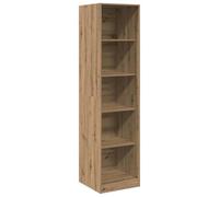 vidaXL Garde-Robe chêne Artisanal 50x50x200 cm Bois d'ingénierie, Armoire de Rangement, Organisateur de Garde-Robe, Armoire, Placard