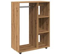 vidaXL Garde-Robe chêne Artisanal 80x40x110 cm Bois d'ingénierie, Armoire de Rangement, Organisateur de Garde-Robe, Organisateur de Placard, Placard