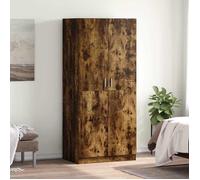 vidaXL Garde-robe Chêne fumé 80x52x180 cm Bois d'ingénierie 815351
