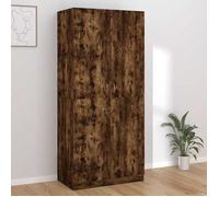 vidaXL Garde-robe Chêne fumé 90x52x200 cm Bois d'ingénierie 815354