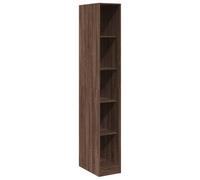 Vidaxl Garde-Robe Chêne Marron 30x50x200 Cm Bois D'ingénierie Marron
