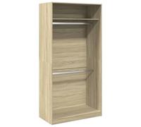vidaXL Garde-robe Chêne Sonoma 100x50x200 cm Aggloméré Marron