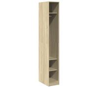 vidaXL Garde-robe Chêne Sonoma 30x50x200 cm Bois d'ingénierie Marron