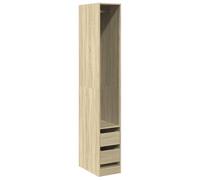 Vidaxl Garde-Robe Chêne Sonoma 30x50x200 Cm Bois D'ingénierie Marron