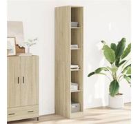 vidaXL Garde-robe Chêne Sonoma 30x50x200 cm Bois d'ingénierie Marron