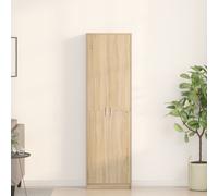 Vidaxl Garde-Robe Chêne Sonoma 55x25x189 Cm Bois D'ingénierie
