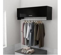 vidaXL Garde-robe Noir 100x32,5x35 cm Aggloméré 35 cm