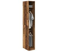 vidaXL Garde-robe vieux bois 30x50x200 cm bois d'ingénierie 3307781