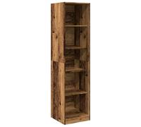vidaXL Garde-Robe Vieux Bois 50x50x200 cm Bois d'ingénierie, Armoire de Rangement, Organisateur de Garde-Robe, Armoire, Placard, Garde-Robe de Chambre