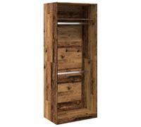 vidaXL Garde-robe vieux bois 80x50x200 cm bois d'ingénierie 3307799