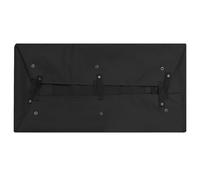 vidaXL Garniture pour chariot de jardin Noir 81x41x21 cm Tissu