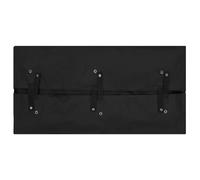 vidaXL Garniture pour chariot de jardin Noir 81x41x40 cm Tissu