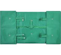 vidaXL Garniture pour chariot de jardin Vert Tissu