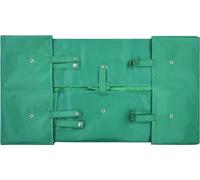 vidaXL Garniture pour chariot de jardin Vert Tissu