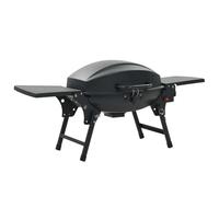 Vidaxl Gas barbecue mit Kochzone schwarz