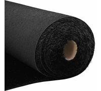 vidaXL Gazon artificiel noir 5 x 1 m Polypropylène