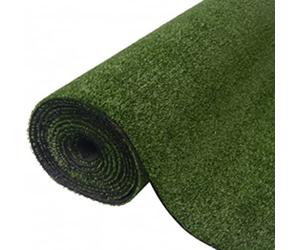 vidaXL Gazon Artificiel Tapis de Gazon Pelouse Artificielle Gazon Synthétique Jardin Patio Balcon Terrasse Extérieur 7/9 mm 1x5 m Vert