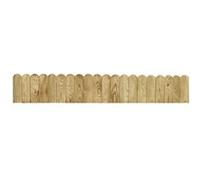 vidaXL Gazonrand 120 cm geïmpregneerd grenenhout groen49105 G