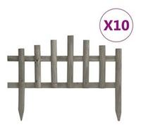 vidaXL Gazonranden 10 st 4,4 m vurenhout314847 G