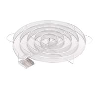 vidaXL Générateur de fumée froide rond 33,5 cm acier inoxydable