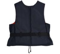 vidaXL Gilet de sauvetage 50 N 30-50 kg bleu marine