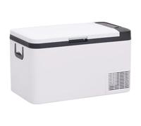 Vidaxl Glacière Avec Poignée Noir Et Blanc 25 L Pp Et Pe