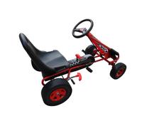 vidaXL Kart à pédales pour enfants Rouge 90255