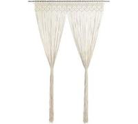 Vidaxl Rideau En Macramã© 140x240 Cm Coton