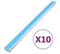 vidaXL Goulotte de câble auto-adhésive 100x60 mm 10 m PVC