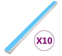 vidaXL Goulotte de câble auto-adhésive 155954 – 100x60 mm 10 m PVC avec bande latérale