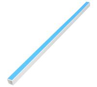 vidaXL Goulotte de Câble Auto-adhésive, Protège-câble, Protecteur de Câble, Cache-Cordon, Gestion de Câble de Bureau Intérieur, 20x10 mm 30 m PVC