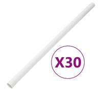 Vidaxl Goulottes De Câble Ø30 Mm 30 M Pvc