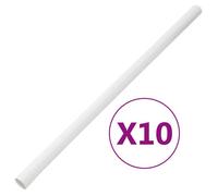 Vidaxl Goulottes De Câble Ø30 Mm 10 M Pvc