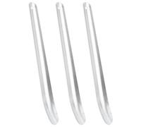 Vidaxl Grattoirs À Sueur De Cheval 3 Pcs Argenté Aluminium
