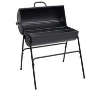 vidaXL Gril à baril avec 2 grilles de cuisson Noir 80x95x90 cm Acier