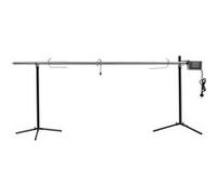 vidaXL Gril de barbecue automatique avec moteur Inox 207x45x81 cm