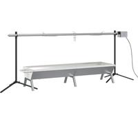 vidaXL Gril rotisserie Automatique Acier inoxydable