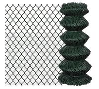 vidaXL Grillage 0,8 x 15 m Clôture Bordure Jardin Balcon 140343