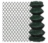 vidaXL Grillage 0,8x25 m – Clôture de jardin, bordure et barrière pour balcon et portail