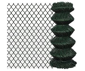 vidaXL Grillage 0,8x25 m Clôture Bordure Portail Barrière de Jardin Balcon