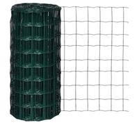vidaXL Clôture euro Acier 10 x 0,8 m Vert 140572