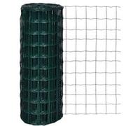 vidaXL Clôture euro Acier 10 x 1,0 m Vert 140573