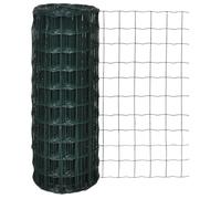 vidaXL Grillage 25x1,0 m avec Mailles Clôture de Jardin Bordure Grille Ferme 140579