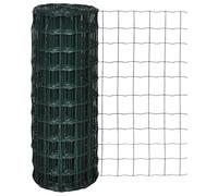 vidaXL Grillage 25x1,0 m avec Mailles Clôture de Jardin Bordure Grille Ferme