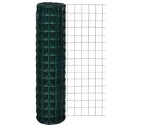 vidaXL Grillage 25x1,5 m avec Mailles Clôture de Jardin Bordure Grille Ferme 140581